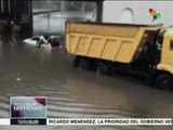 Rusia: incesantes lluvias dejan inundaciones en Moscú