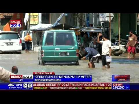 Hujan Deras, Baleendah dan Dayeuh Kolot Terendam Banjir