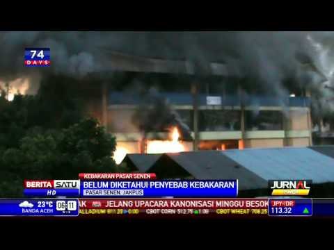 Penyebab Kebakaran di Pasar Senen Belum Diketahui