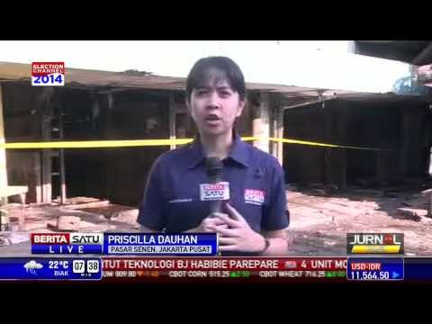 Aktivitas Jual Beli di Pasar Senen Normal