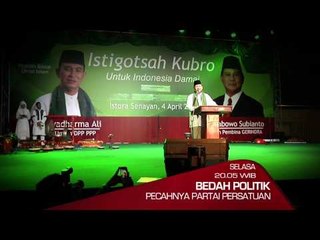 Promo Bedah Politik: Pecahnya Partai Persatuan