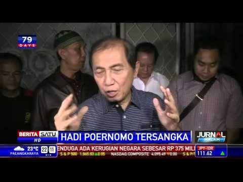 Komentar Hadi Purnomo Usai Jadi Tersangka
