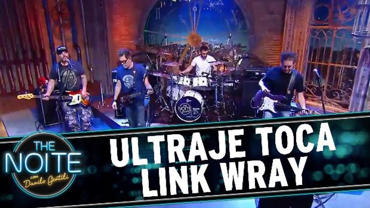 Ultraje toca sua versão de `Rumble`, do Link Wray