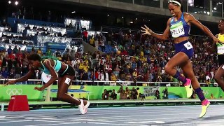 Shaunae Miller's dive wins gold in 400m final - Rio Olympics 2016