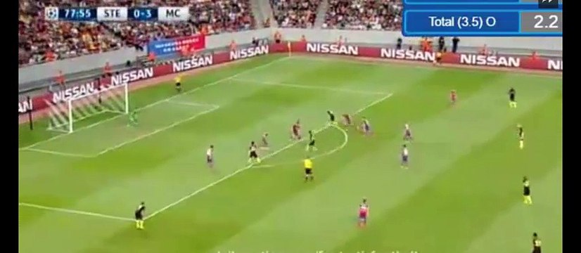 Sergio Kun Agüero Second Goal HD - Steaua Bucuresti 0-4 Manchester City 16.08.2016 HD