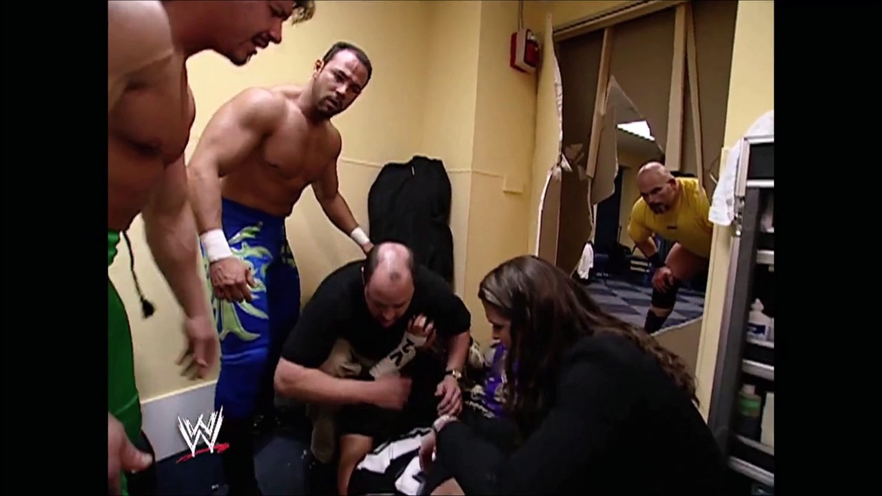 Stephanie McMahon & Brock Lesnar Backstage (All Segments) SmackDown 11.21.2002 (HD)