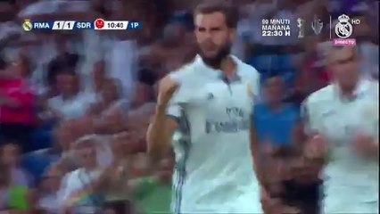 1-1 Nacho Goal HD - Real Madrid 1-1 Stade de Reims 16.08.2016 HD