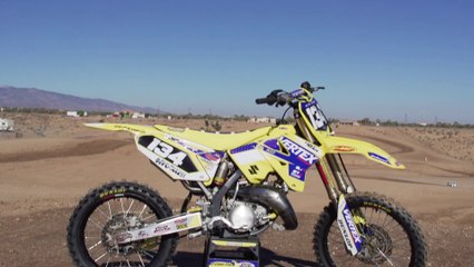 2006 Suzuki RM125 turned 134 Project Bike