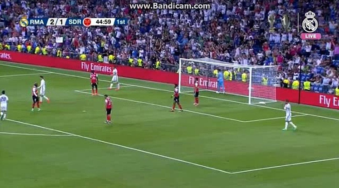 Alvaro Morata Goal HD Real Madrid 3-1 Stade De Reims 16-8-2016