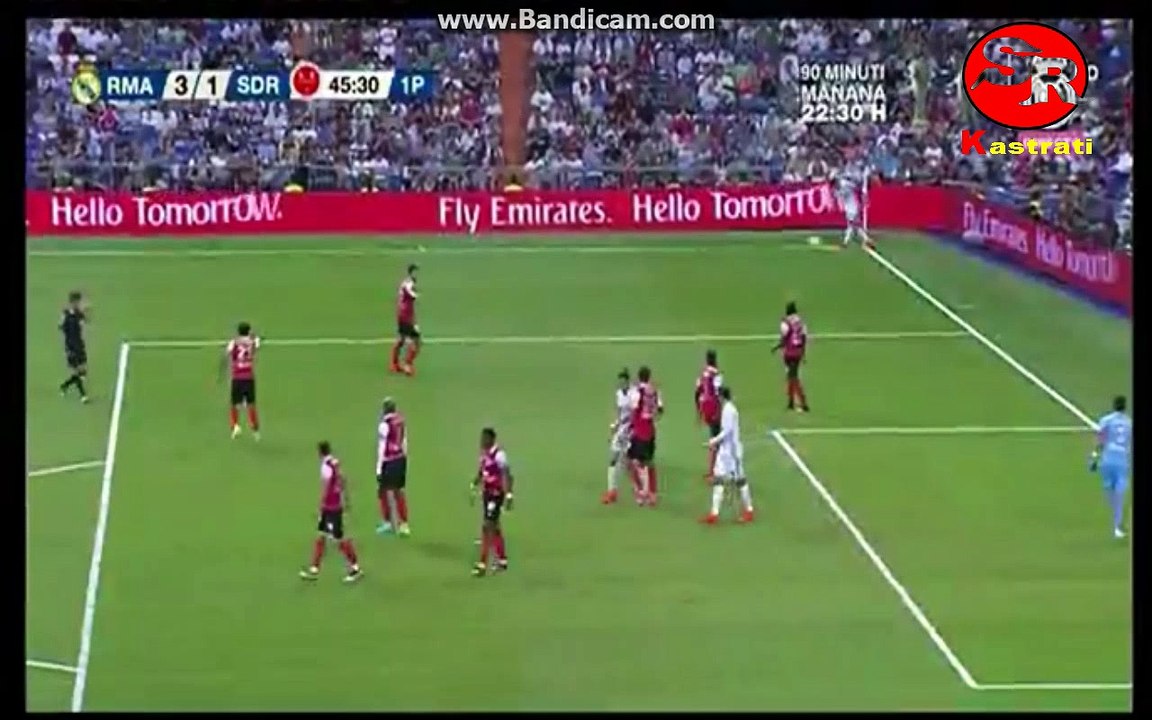 Morata A. - Goal - Real Madrid 3-1 Stade de Reims 16.08.2016