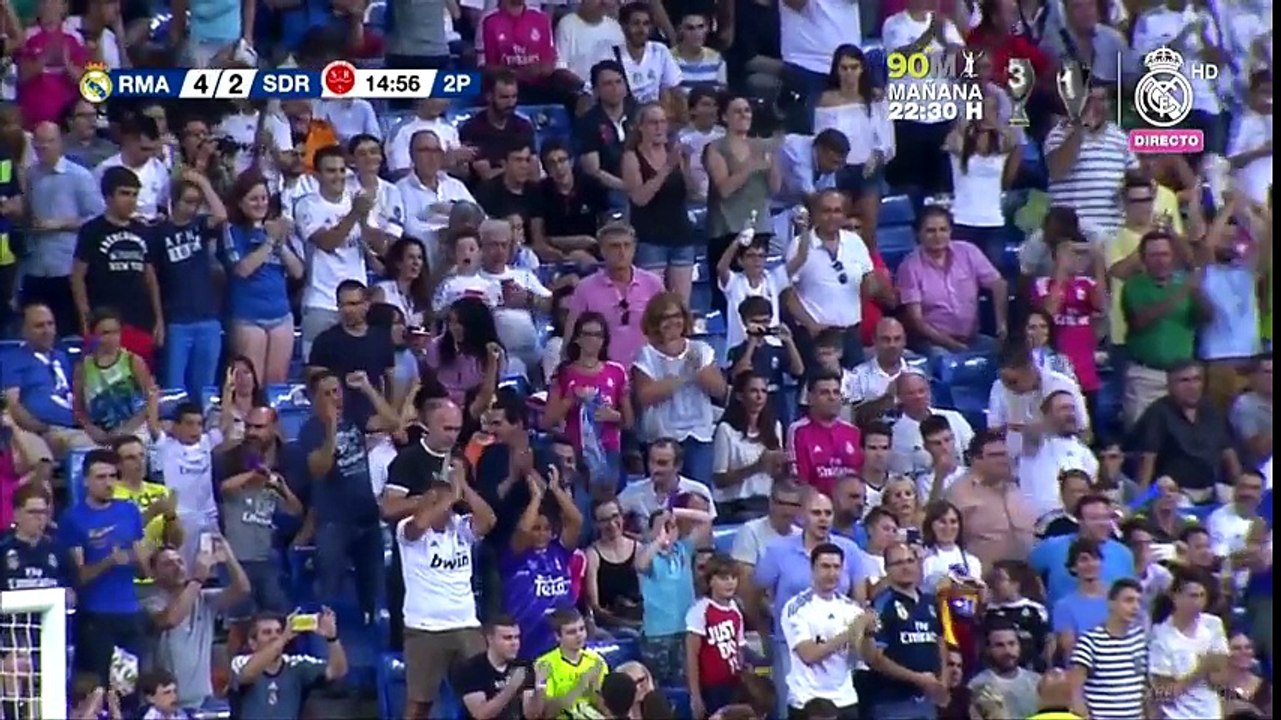 Real Madrid vs Reims 4-2  James Rodríguez Goal
