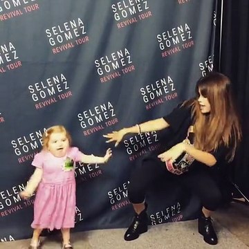 Selena Gomez fait le bonheur d'une petite fille atteinte d'une maladie génétique rare