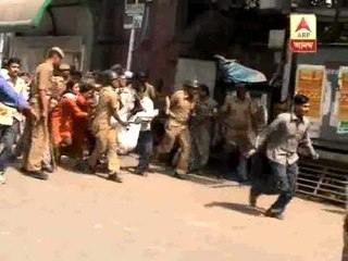 A police man died as Miscreants Fired at  Harimohan Ghosh college