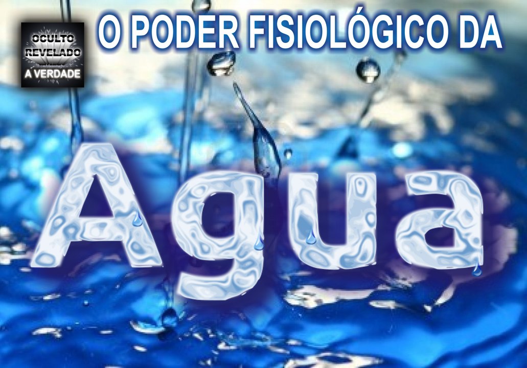O PODER FISIOLÓGICO DA ÁGUA- Dr Lair Ribeiro