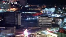 El hotel Riviera y su casino de Las Vegas vuela por los aires