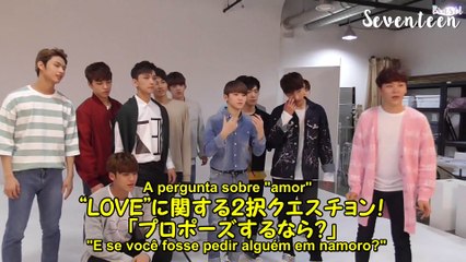 20.06.16 - SEVENTEEN nos bastidores do photoshoot para a Haru Hana [Legendado PT-BR]