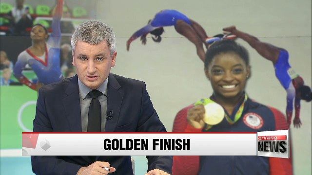 Rio 2016: Simone Biles finishes with 4th Rio gold