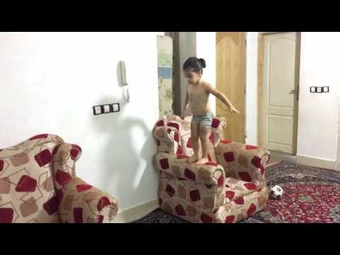 3-Year-Old Gymnast Shows Impressive Skills on Rings