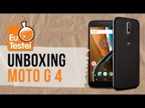 Trouxemos o Moto G 4  com TV digital, confere a caixa! - Unboxing EuTestei