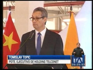 Inauguran en Ecuador la primera fábrica de fibra óptica de la región