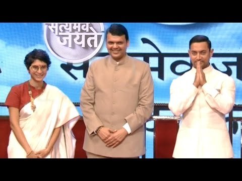 Satyamev Jayate 2016 - Saving Water In Maharashtra Awards Special - Aamir Khan,Devendra Fadnavis