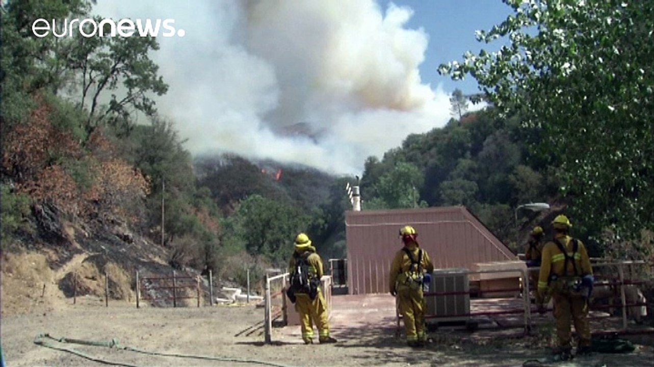 Крупный пожар в Калифорнии: задержан подозреваемый в возможном поджоге