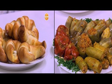 مكرونة محمرة بالصلصة - محشي مشكل - كرواسون حادق - بلح الشام | على قد الإيد حلقة كاملة