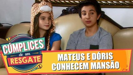 Mateus e Dóris conhecem a mansão de Sabrina
