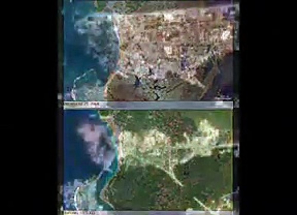 Tsunami Allah saved the Mosque  (Miracle of Allah)