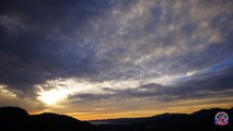 Timelapse du coucher de soleil du 16 Aout 2016 sur le golfe du valinco depuis Sartene en Corse