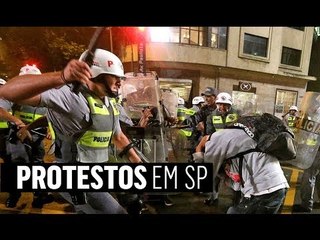 Em SP, cinco são presos em protesto