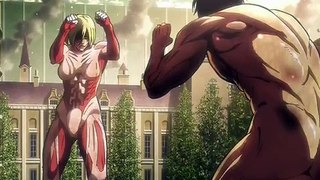 Shingeki no Kyojin - Eren Vs. Annie [English Subtitle]