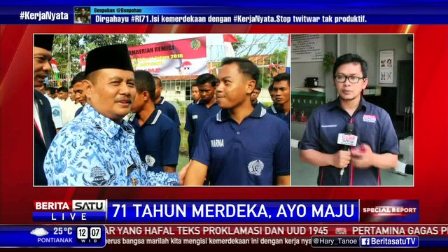 544 Napi Rutan Cipinang Terima Remisi Kemerdekaan