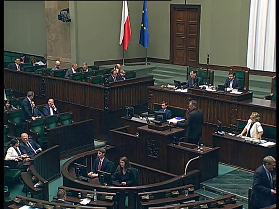 Poseł Paweł Bejda - Wystąpienie z dnia 21 lipca 2016 roku.