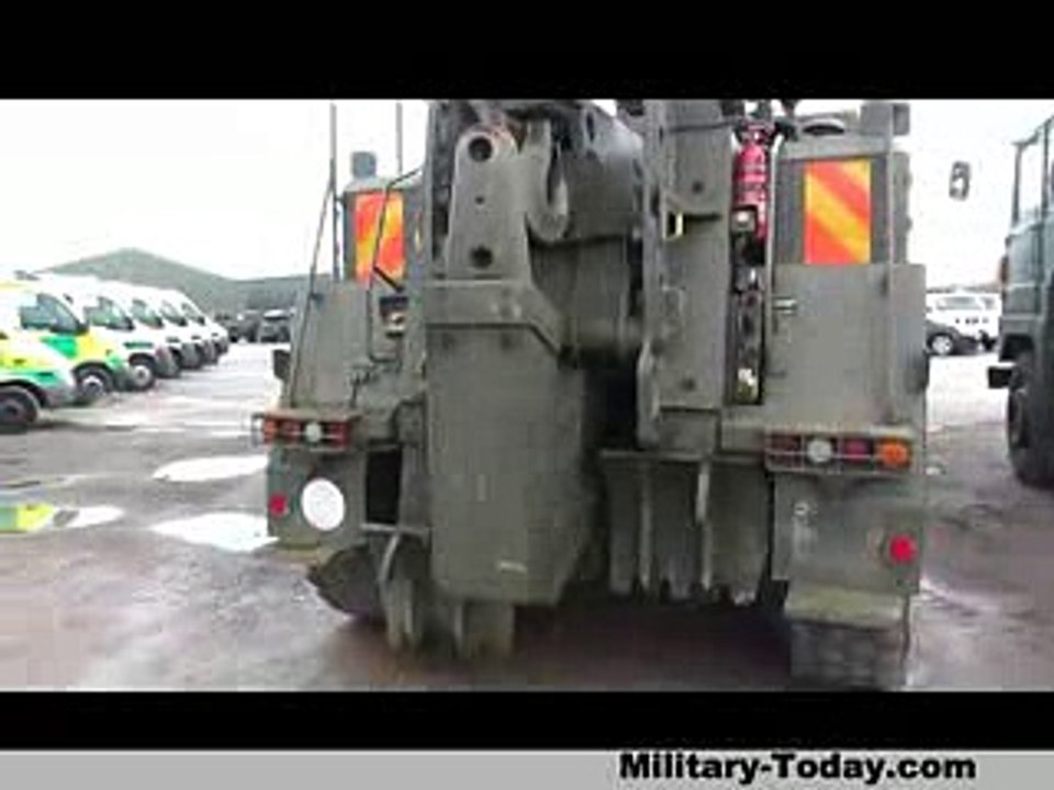 Foden Recovery Vehicle  Military