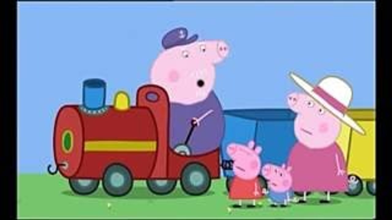 Peppa Pig Grandpas Little Train Season 2 Episode 27 in English