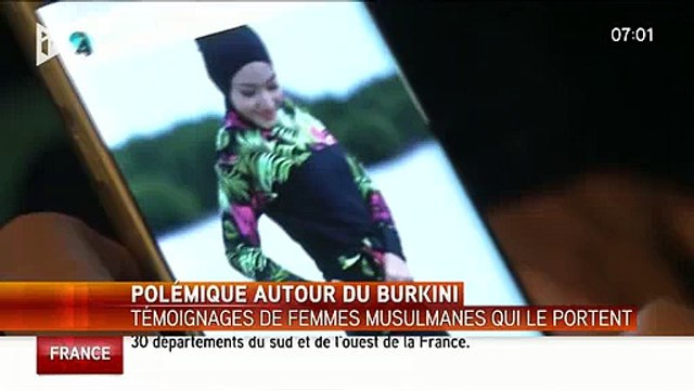Des musulmanes défendent le Burkini: C'est notre liberté, on est Française et on veut profiter de notre plage