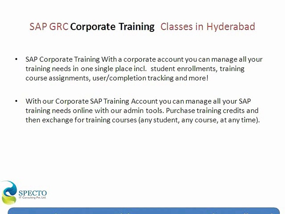 sap GRC corporate training | SAP GRC DOVERNANCE RISK MANAGEMENT COMPLIANCE ONLINE TRAINING