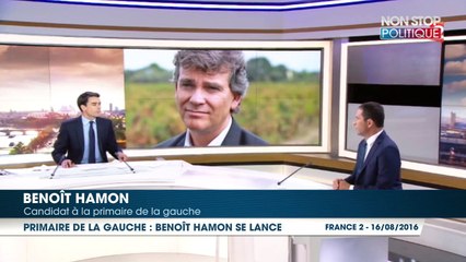Benoît Hamon annonce sa candidature à la primaire de la gauche