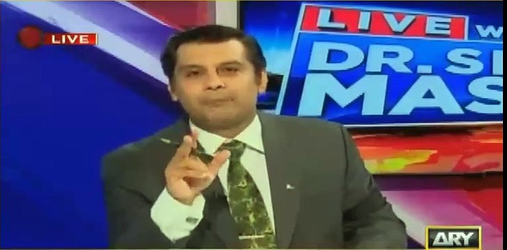 Arshad Sharif exposes Absar Alam with a major revelation that Absar Alam was a head of a controversial society.