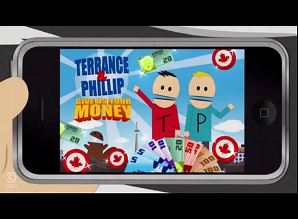 Matt Stone and Trey Parker are discussing on freemium gaming