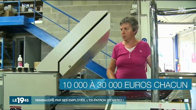 Des employés rachètent leur entreprise et réembauchent leur patron ! Regardez
