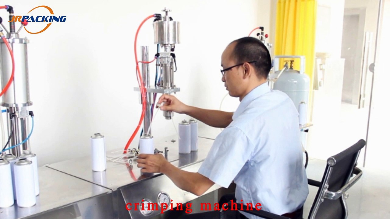 Semi Automatic Aerosol Air Freshener Filling Machine 1600B