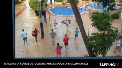 Espagne : Des touristes envahissent une piscine en quelques secondes ! (Vidéo)