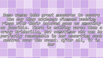 Diamond Wedding Rings and Enjoying Your Wedding Day