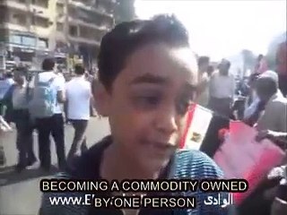 Egyptian Kid on the 2nd Revolution