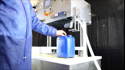 Ligne de remplissage bidons 1 à 30 litres