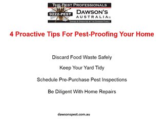 4 Proactive Tips For Pest-Proofing Your Home
