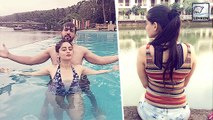 Mahi Vij In BIKINI WIth Jay Bhanushali