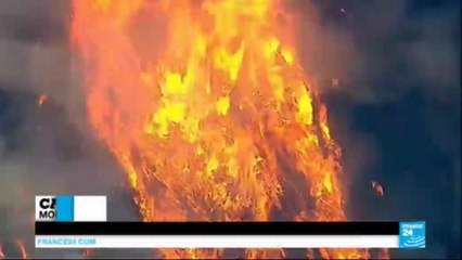 US - California wildfires force 82.000 people out of their homes, "worst may be ahead"